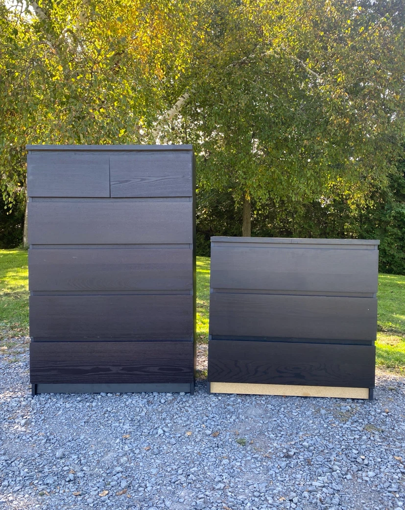 IKEA MALM Matching Dresser Set (CAN DELIVER)