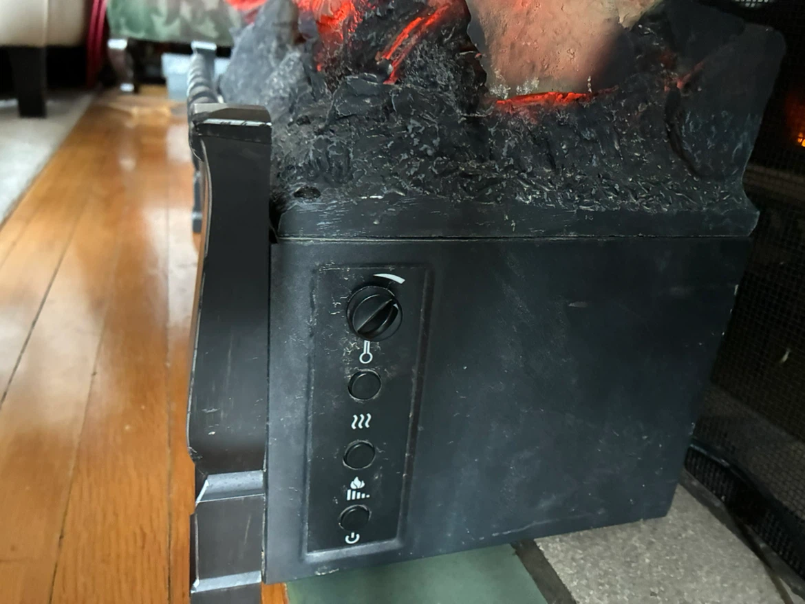 Duraflame Electric Fireplace Log Set Heater - 400 Sq Ft - 1400W - photo 2