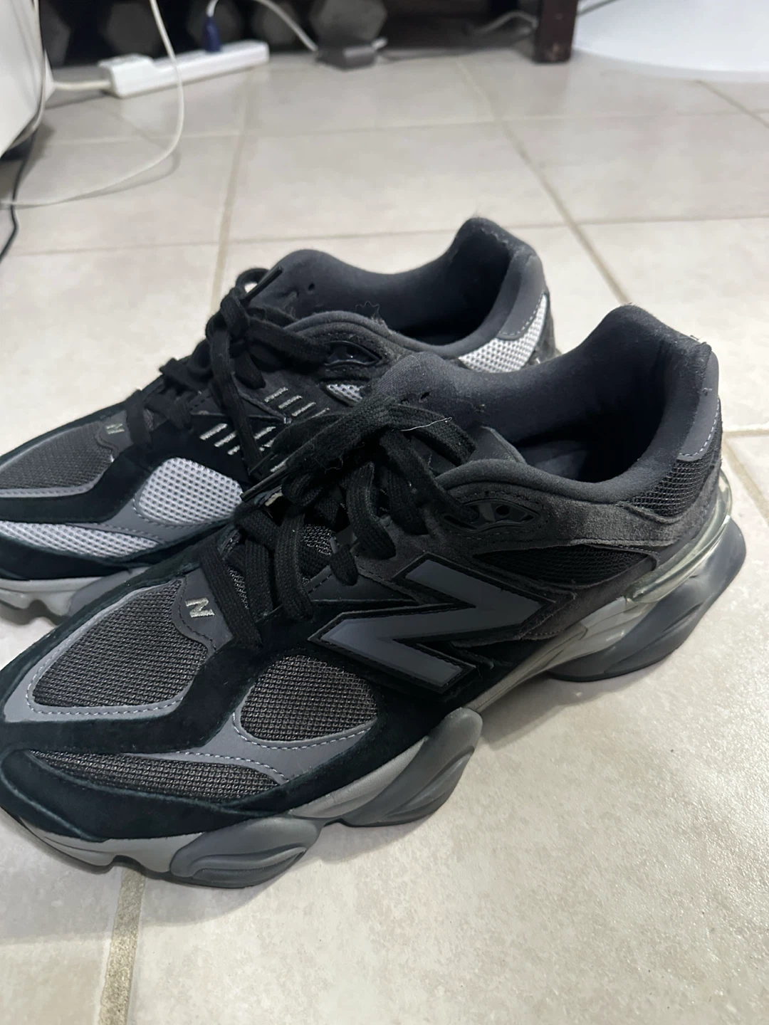 New Balance 9060 Black/Grey Sneakers - photo 2
