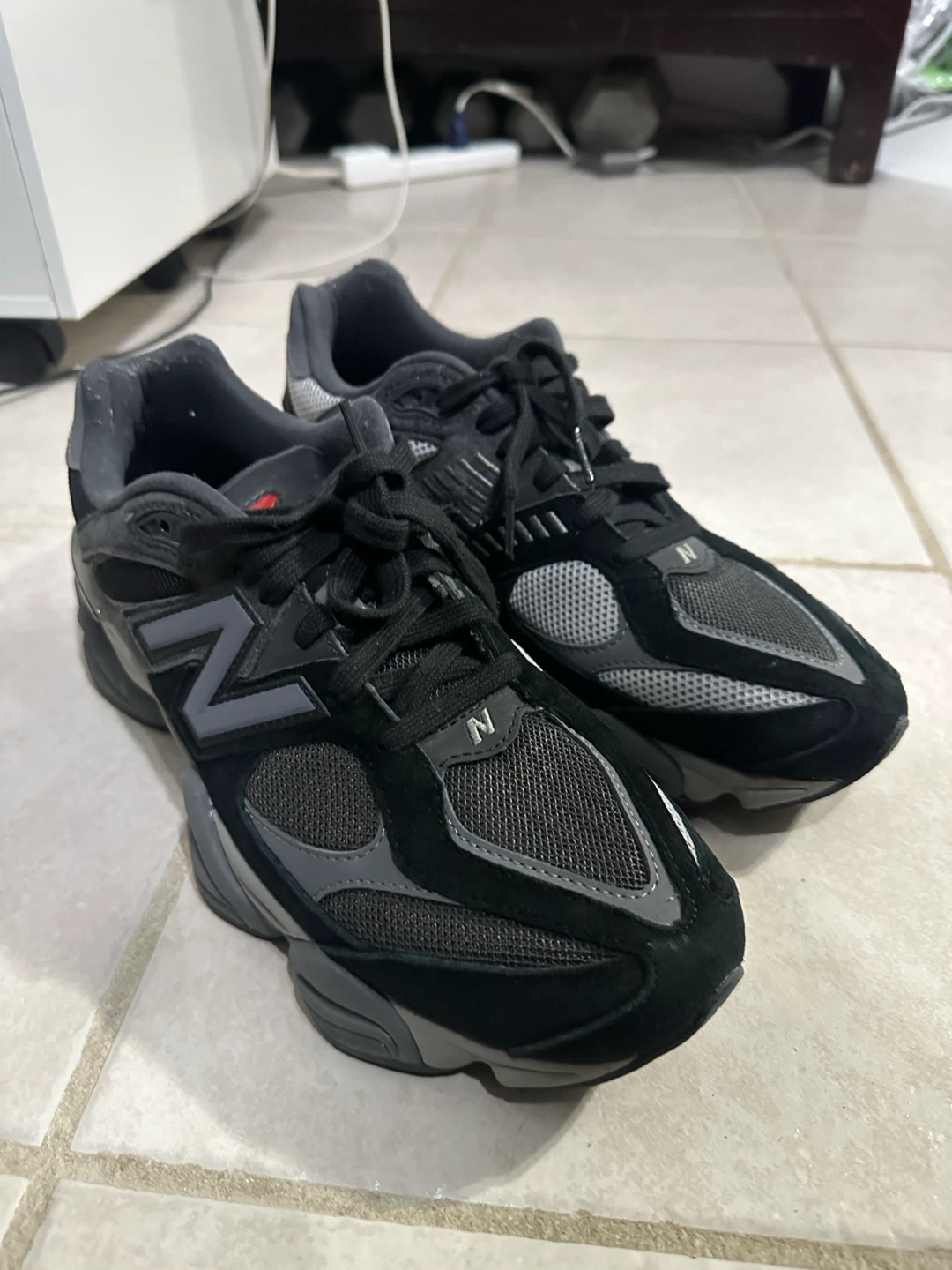 New Balance 9060 Black/Grey Sneakers - photo 4