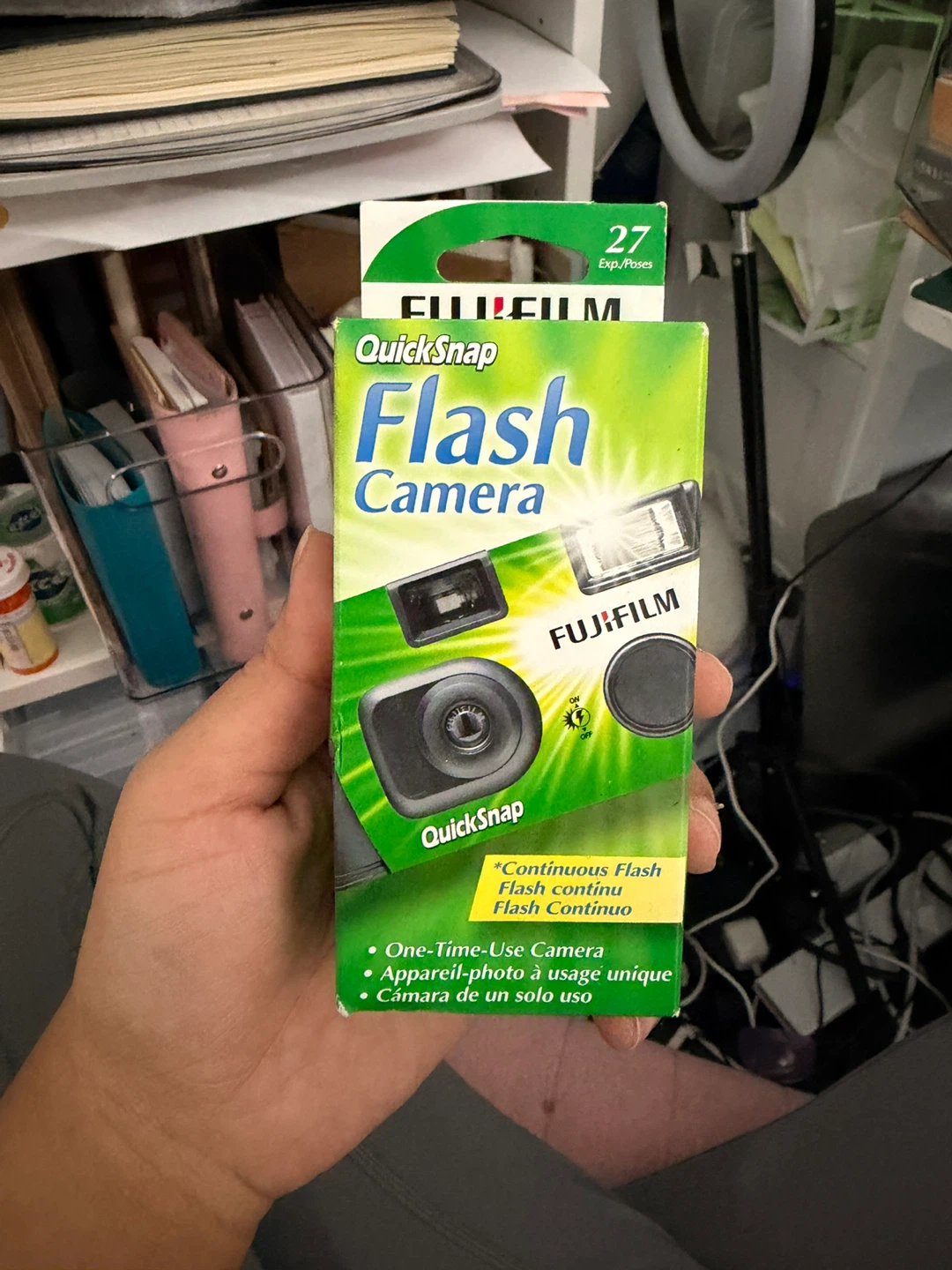 Fujifilm QuickSnap Flash 27 Exposure Disposable Camera