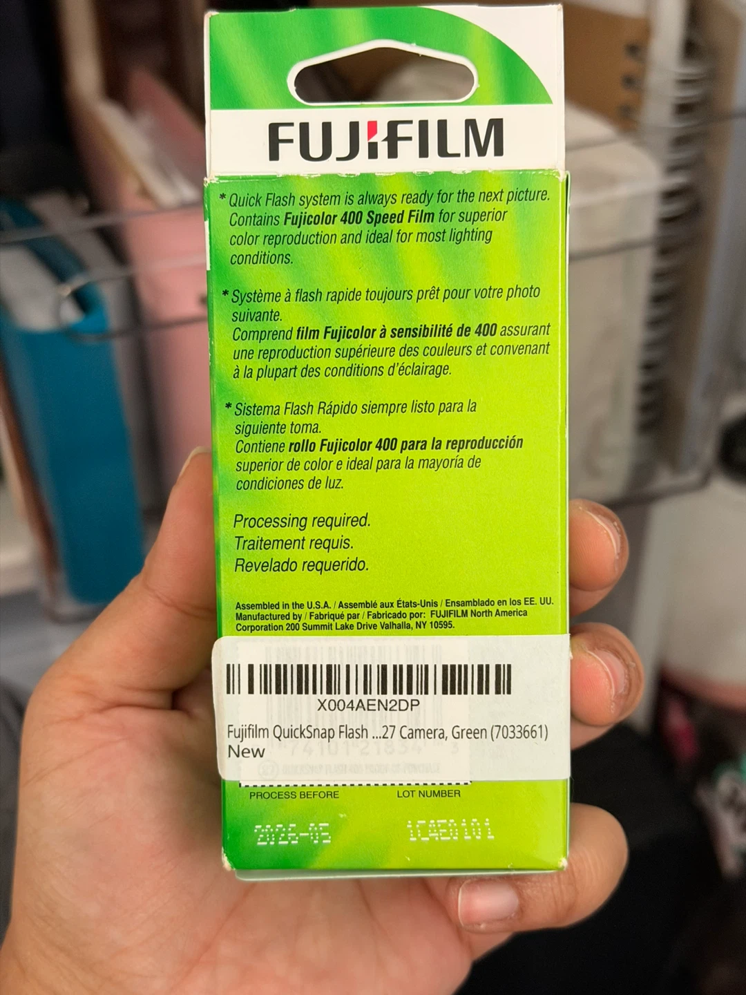 Fujifilm QuickSnap Flash 27 Exposure Disposable Camera - photo 2