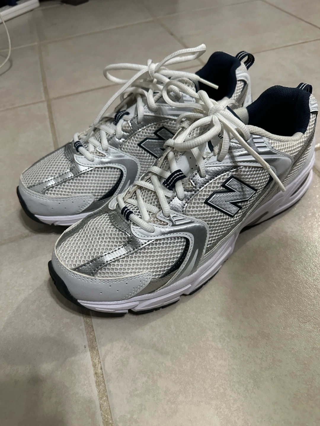 New Balance 530 Running Shoes White/Silver - photo 2