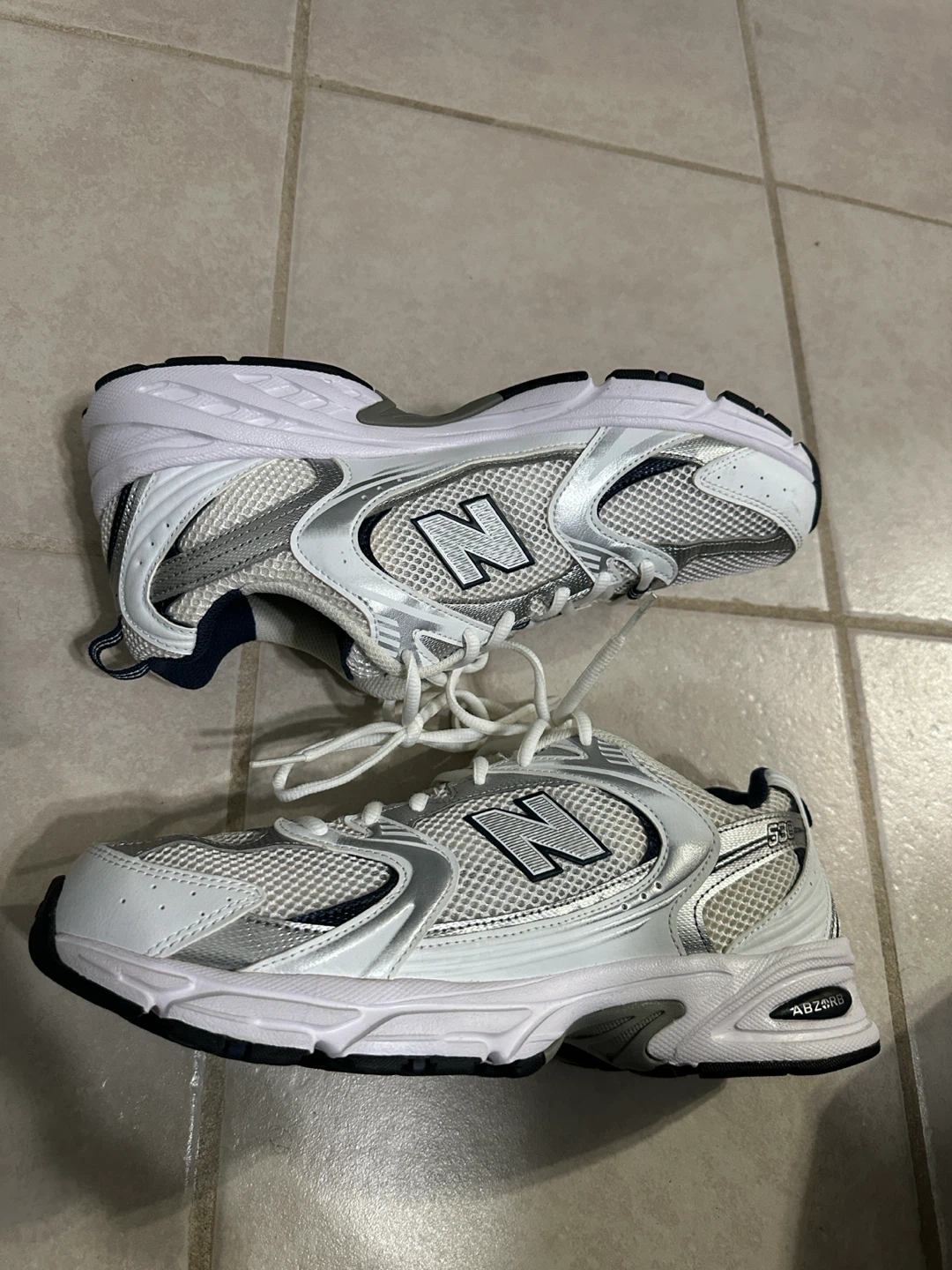New Balance 530 Running Shoes White/Silver - photo 3