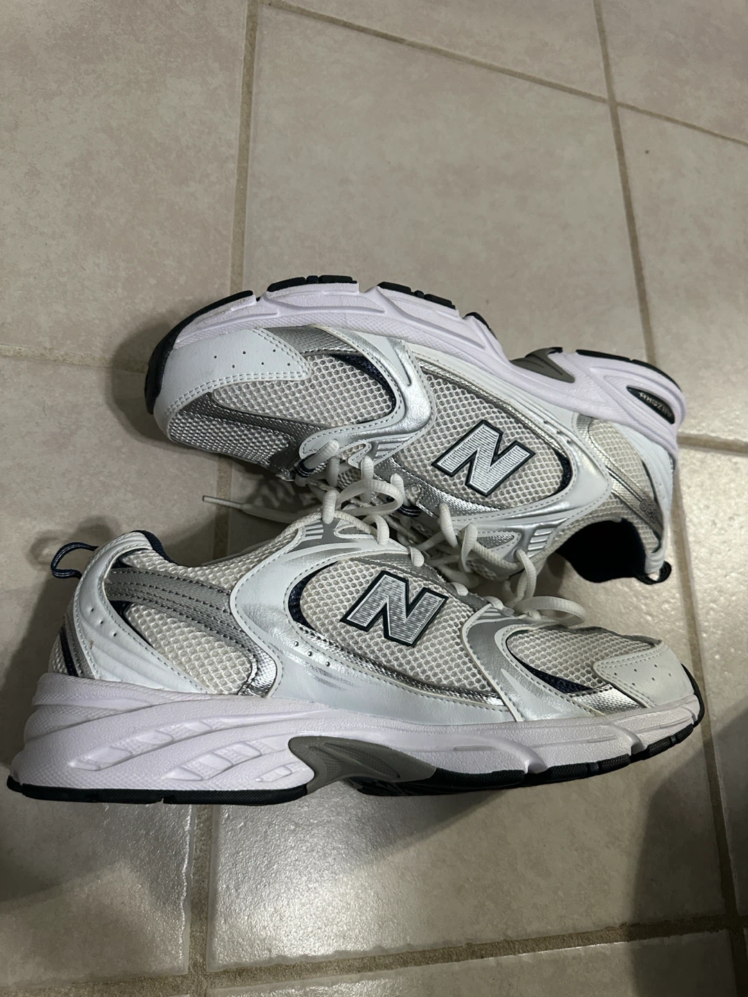 New Balance 530 Running Shoes White/Silver - photo 4