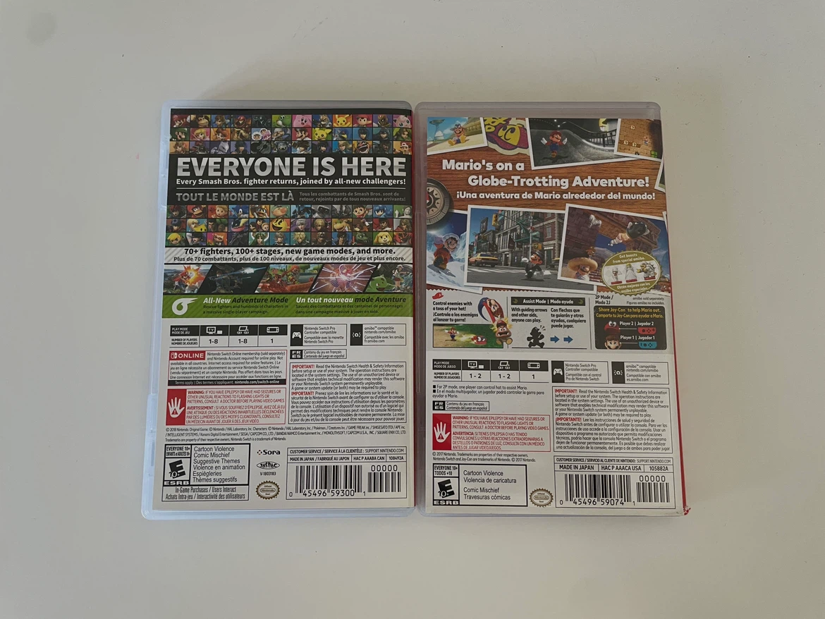 Smash Bros Ultimate & Mario Odyssey - photo 2