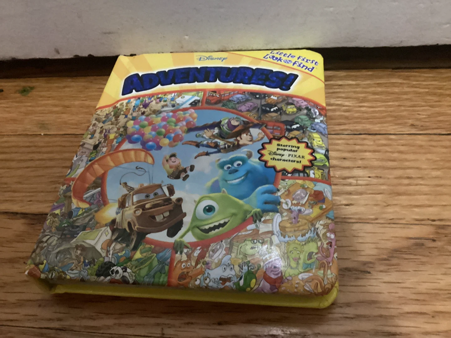 🏈 Disney Little First Look and Find Adventures Book