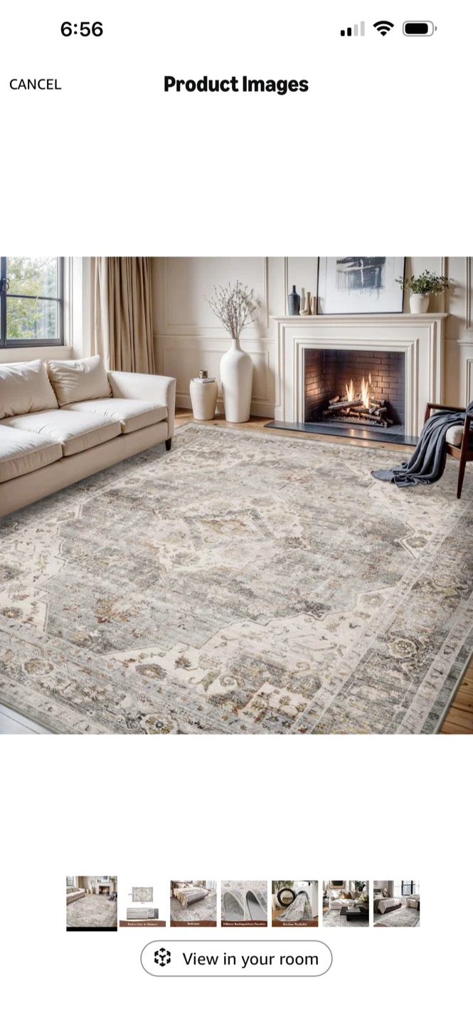 Machine Washable Area Rug 5ft x 7ft - photo 4