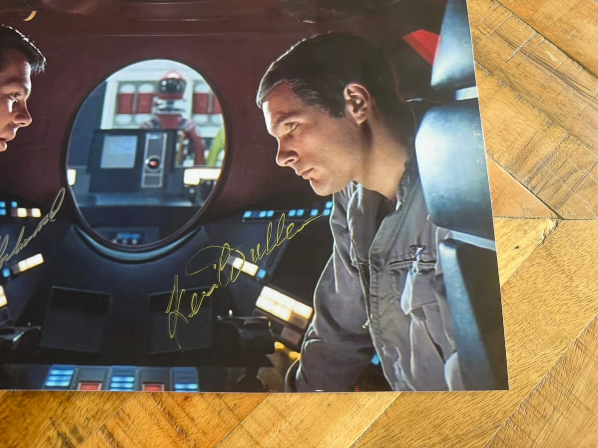 🏈 2001: A Space Odyssey - Dual-Signed Photo - photo 2