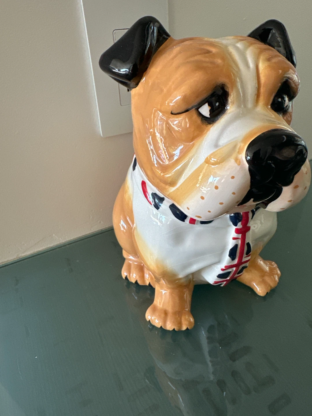 Ceramic Bulldog Figurine - photo 2