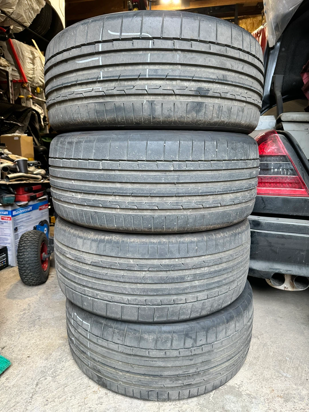 Set of 4 Continental SportContact 6 Tires 275/45 R21 107Y MO-S - photo 2