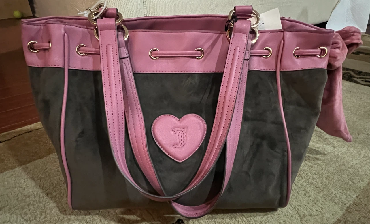 Juicy Couture Suede Tote Bag - photo 3