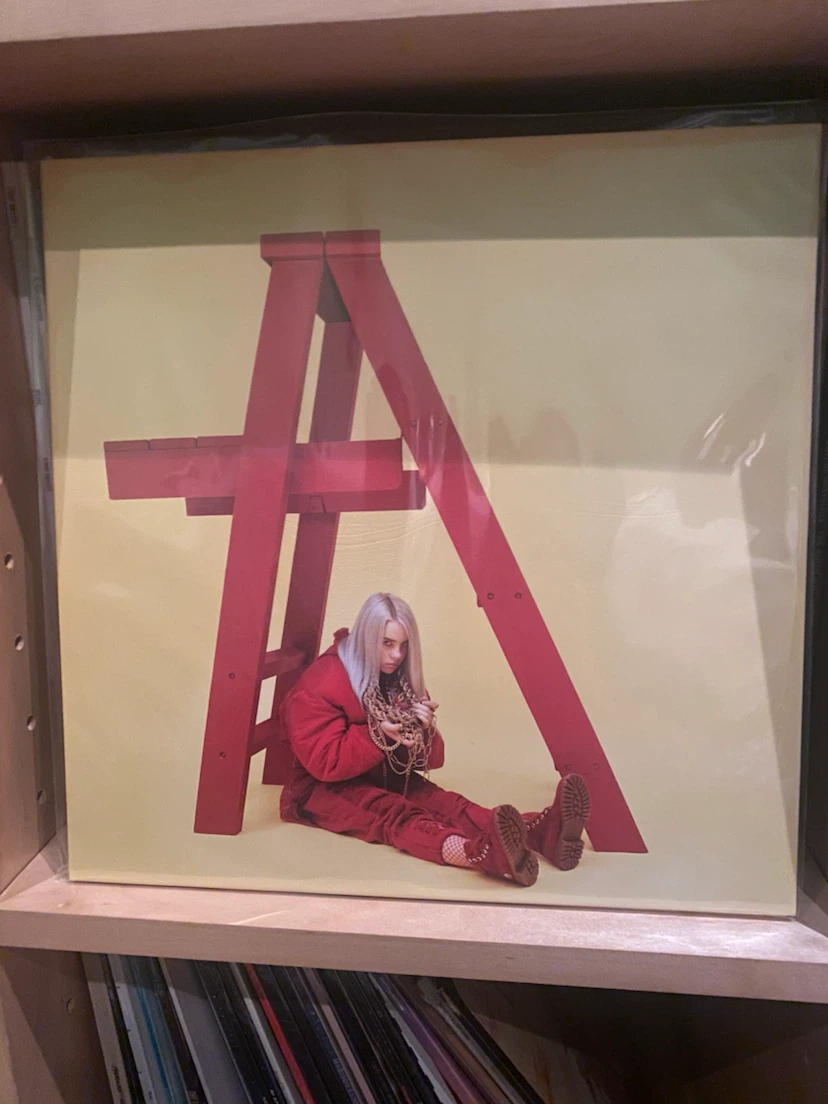 Billie Eilish Don't Smile at Me red Vinyl 🏈