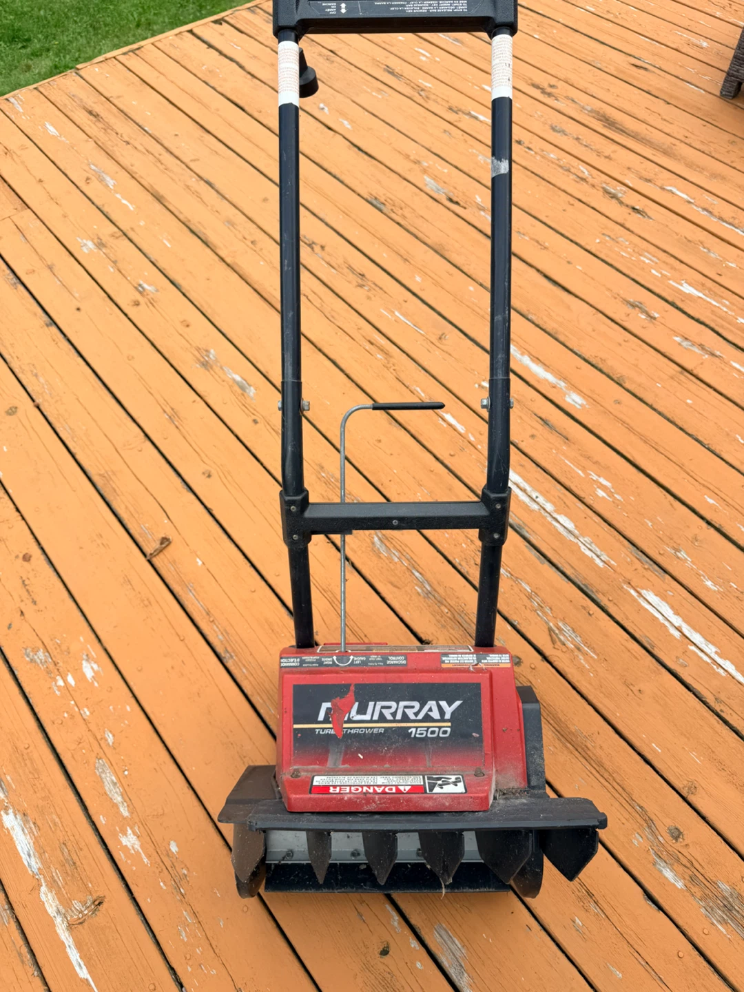 Murray turbothrower 1500 electric snow blower