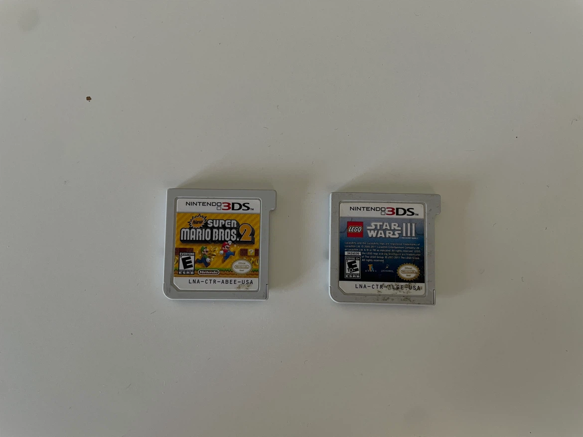 Super Mario & Star Wars 3DS games