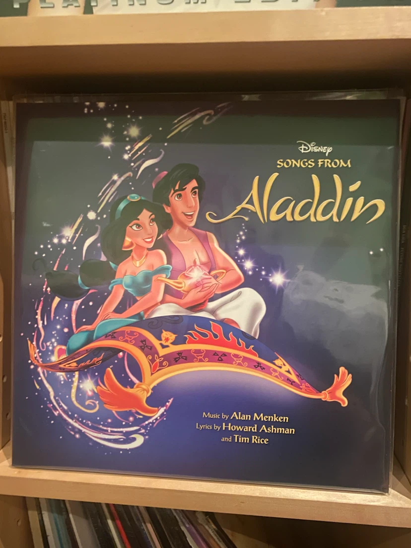 Disney Songs from Aladdin Vinyl 🏈