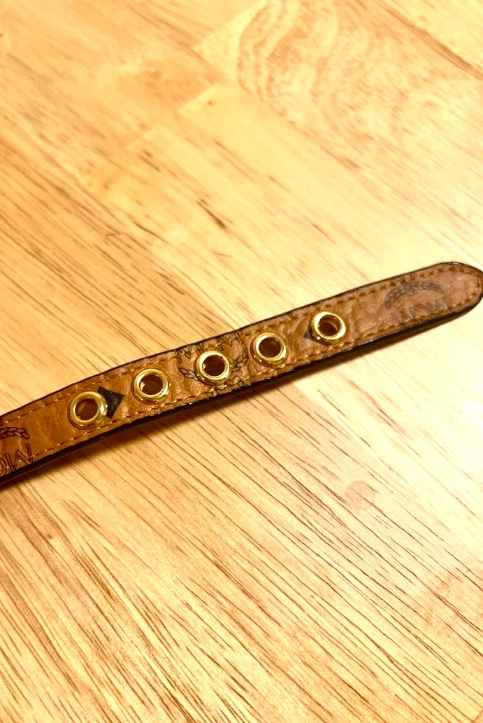 Authentic MCM Visetos Pet Collar - Luxury Dog/Cat Collar - photo 4