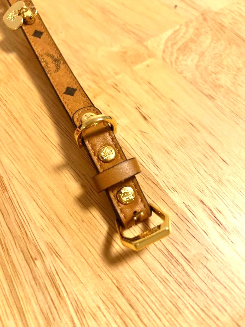 Authentic MCM Visetos Pet Collar - Luxury Dog/Cat Collar - photo 5