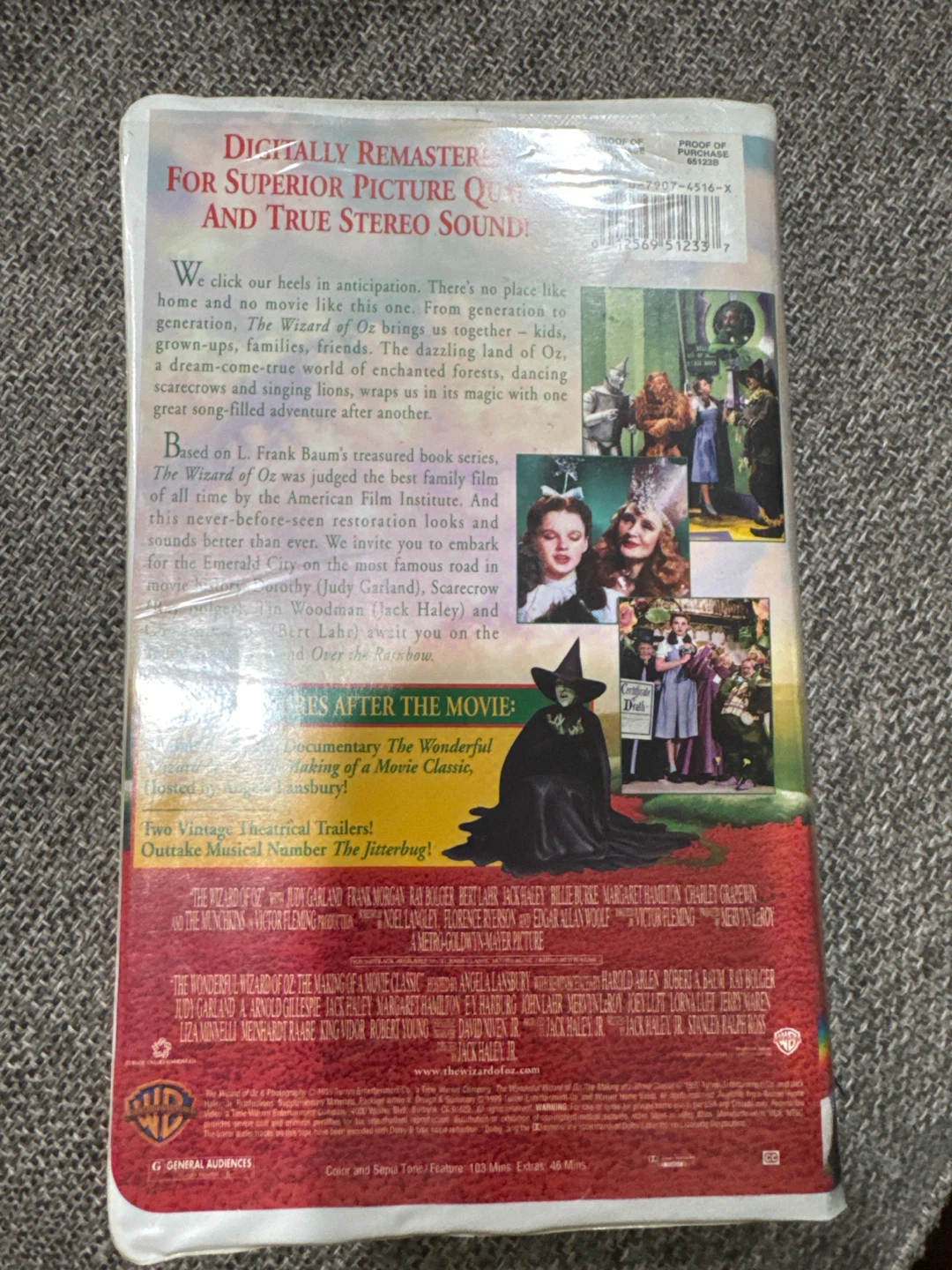 The Wizard of Oz VHS - photo 2