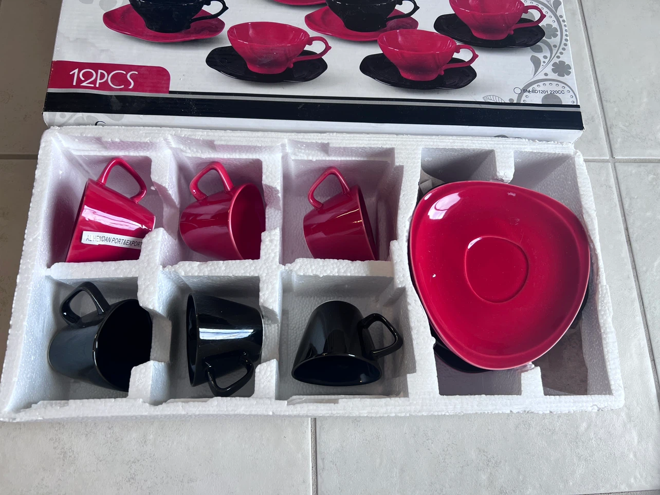12-Piece Cup and Saucer Set - photo 2