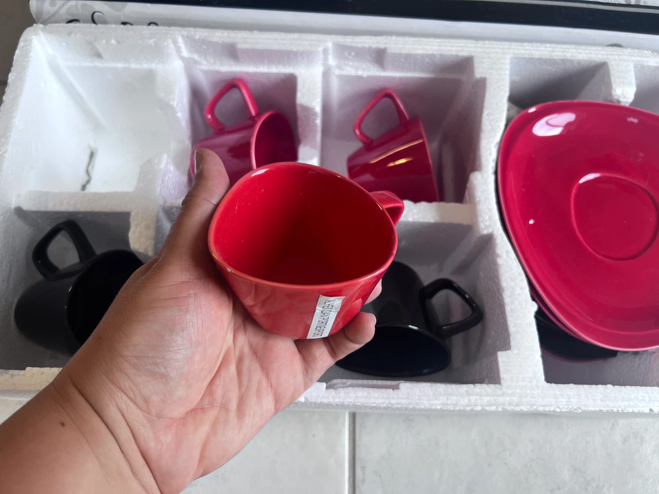 12-Piece Cup and Saucer Set - photo 3