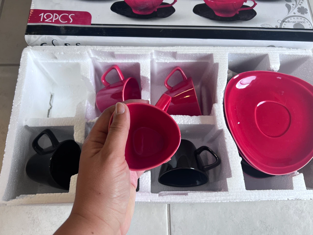 12-Piece Cup and Saucer Set - photo 4