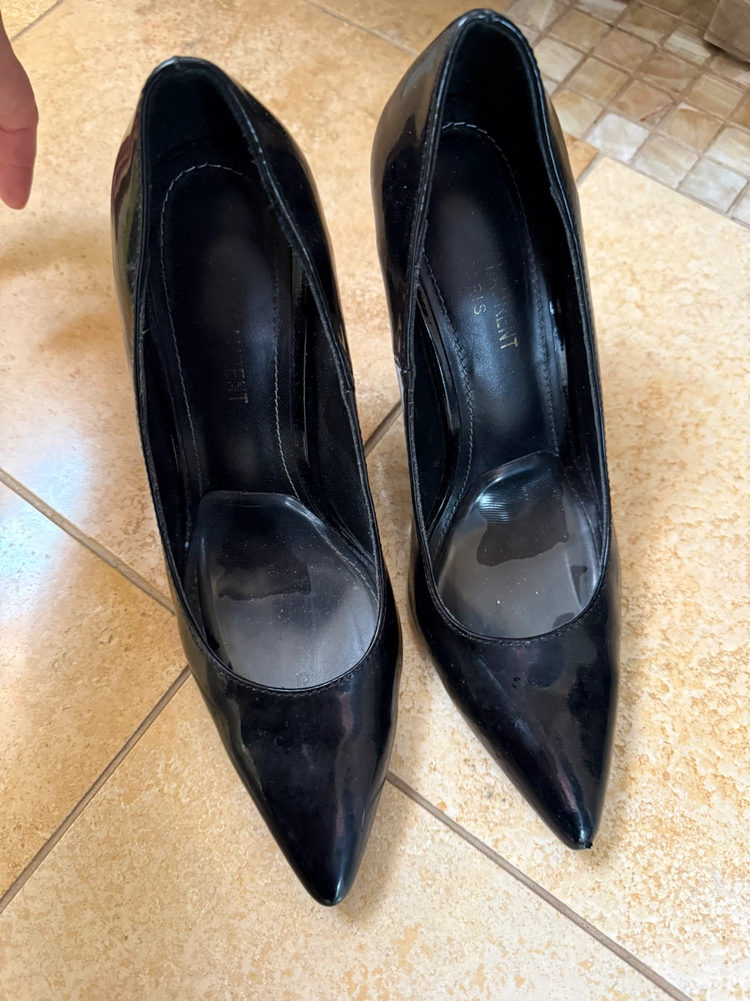 Saint Laurent Opyum Patent Heels - Size 38 - photo 2