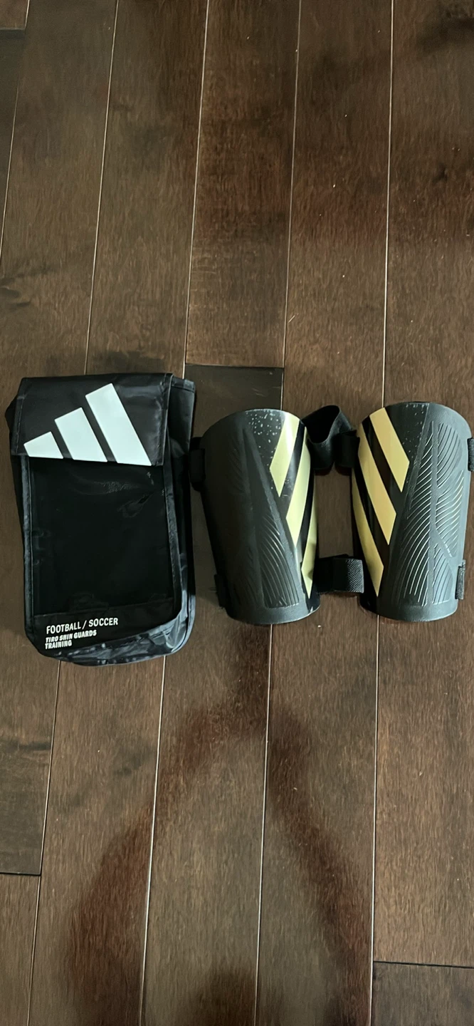 Adidas Tiro Soccer Shin Guards with Carrying Case
