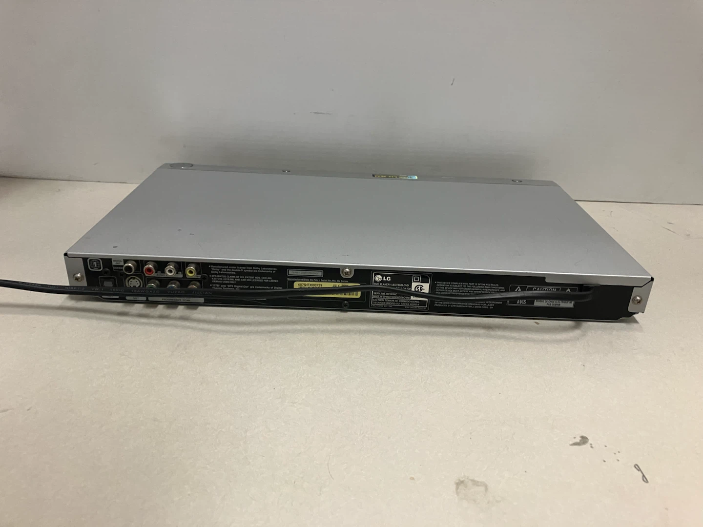 LG DVD/CD player digital optical - photo 2