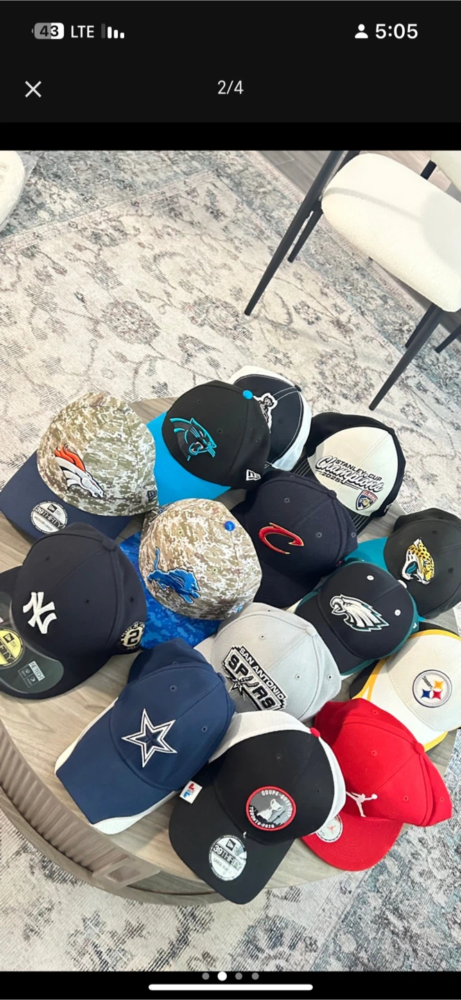 Collection of Assorted Sports Caps