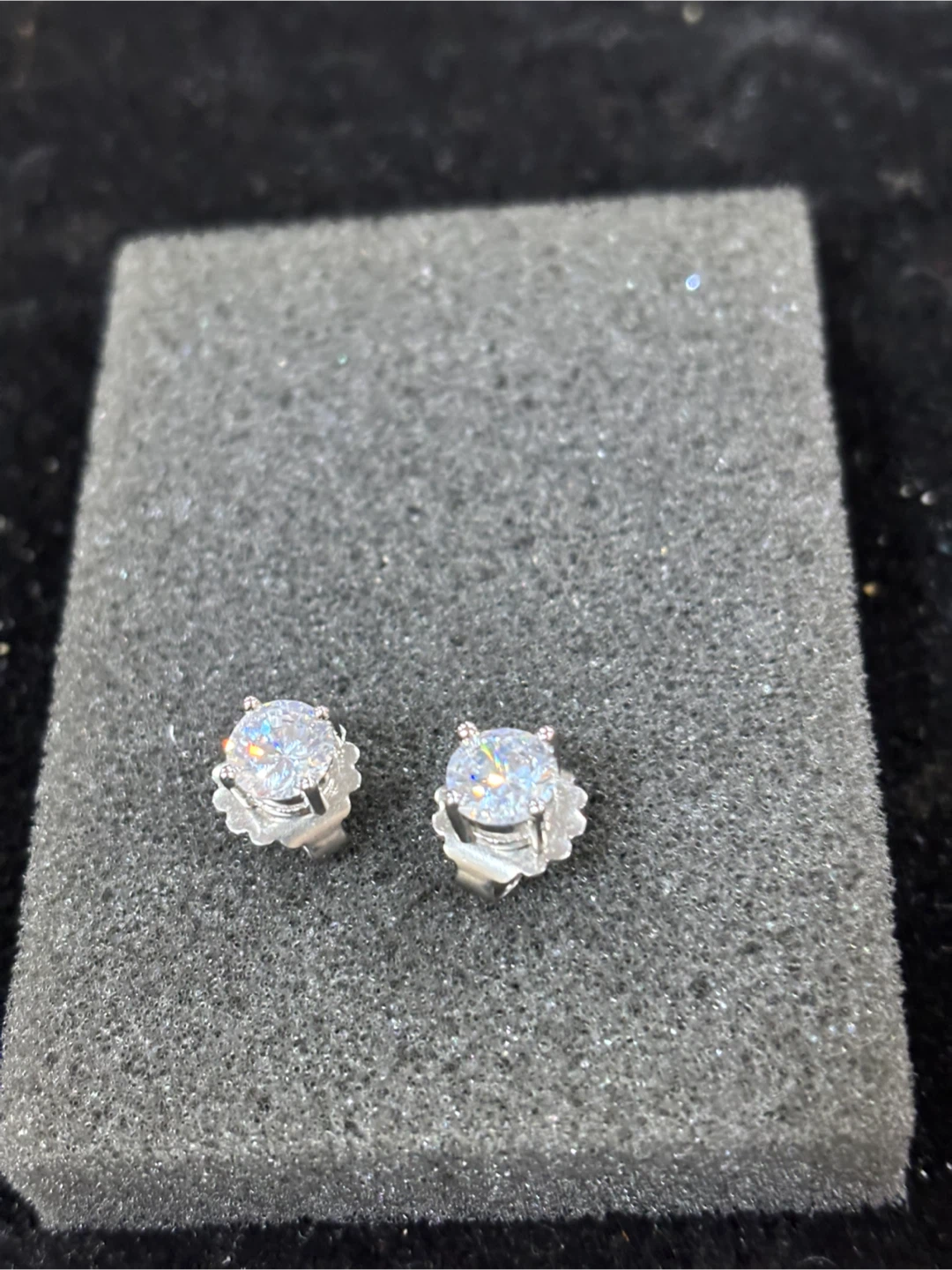 Lia Sophia Rhinestone Necklace and Stud Earring Set - photo 5