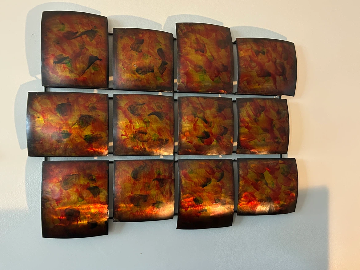 Abstract Metal Wall Art - photo 4