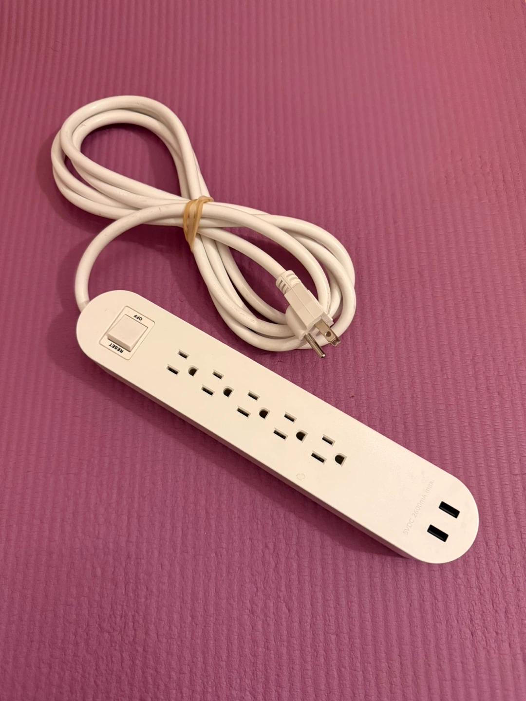 NEW✨🏈IKEA White Power Strip with USB Ports