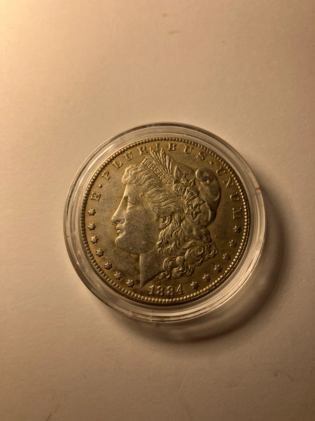 1884 Morgan Silver Dollar Coin