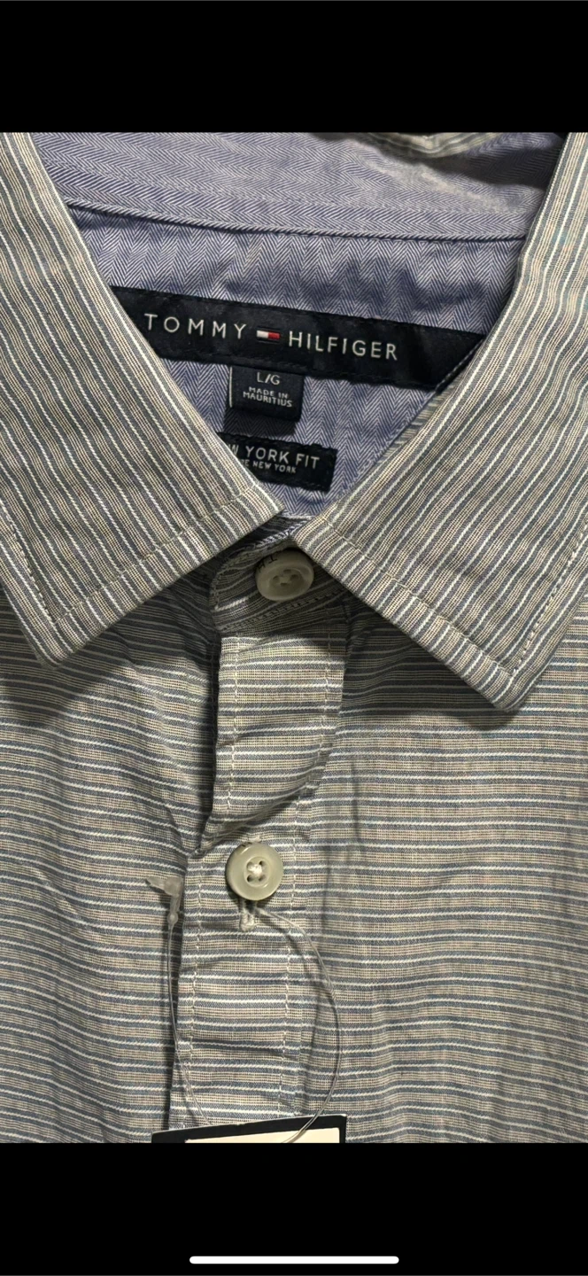 Tommy Hilfiger New York Fit Striped Shirt, Large - photo 2
