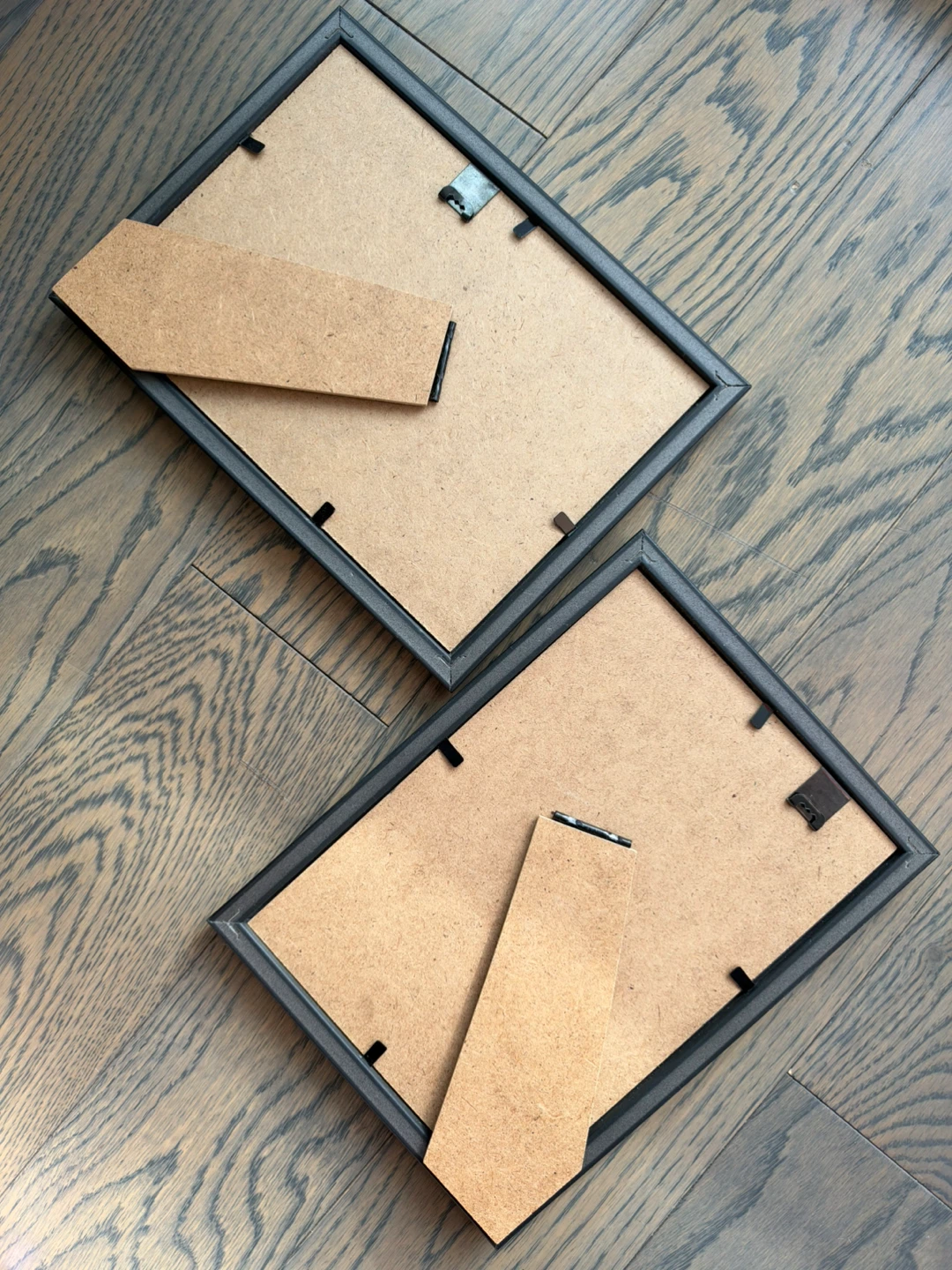 Set of two dark brown picture frames - photo 2