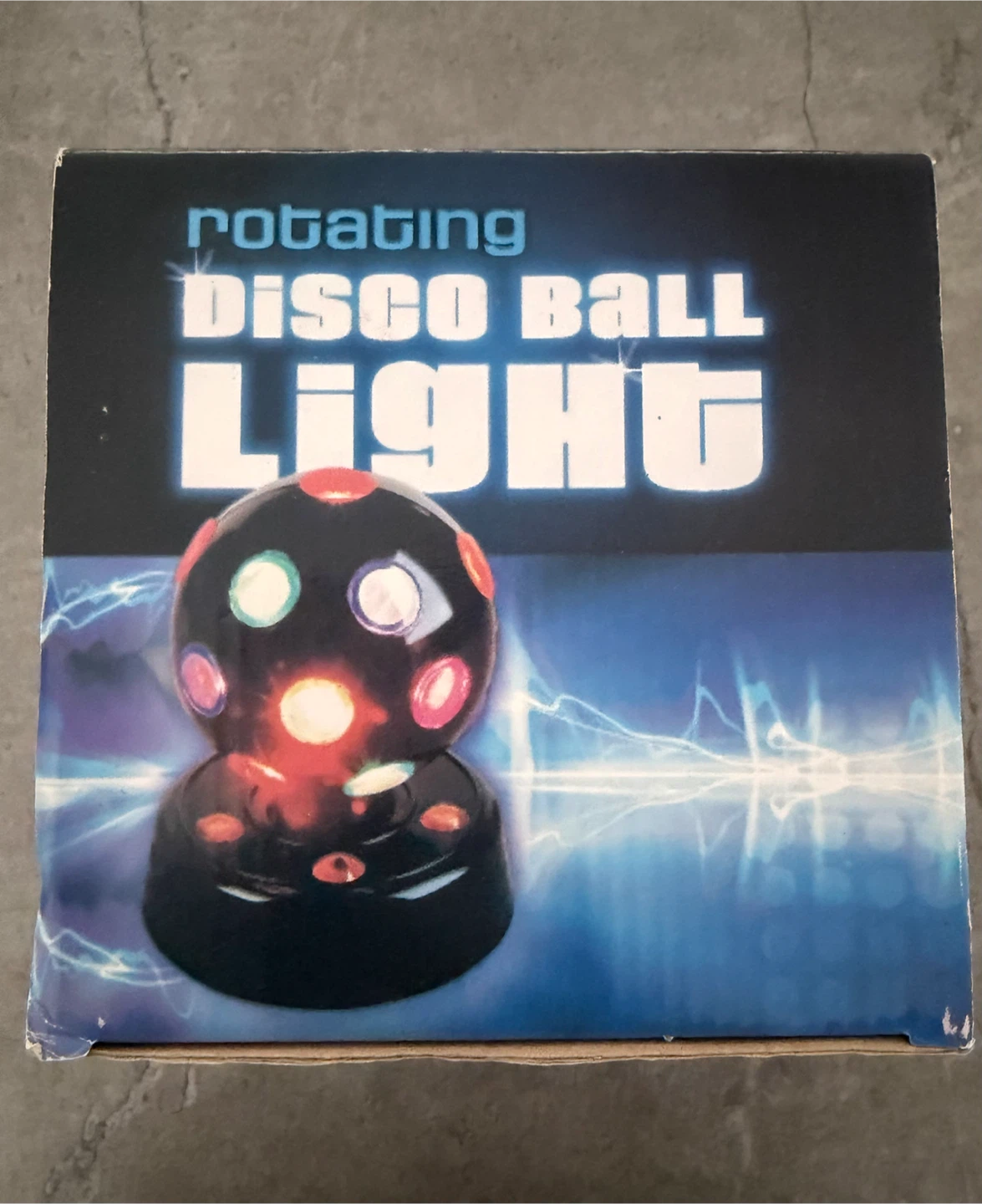 Rotating Disco Ball Light