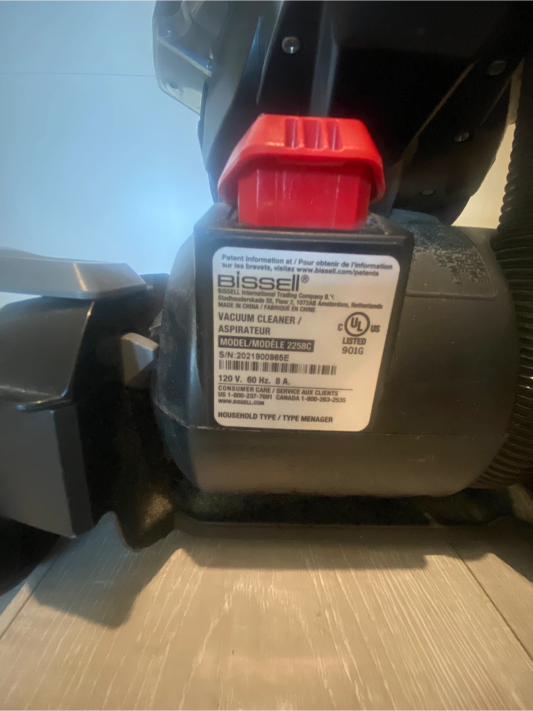 Bissell CleanView Swivel Rewind Pet Vacuum - photo 2