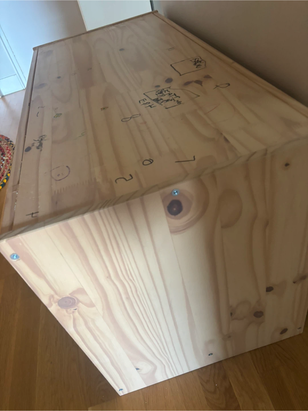 IKEA TROFAST Solid Pine Toy Storage + 6 Bins - photo 3