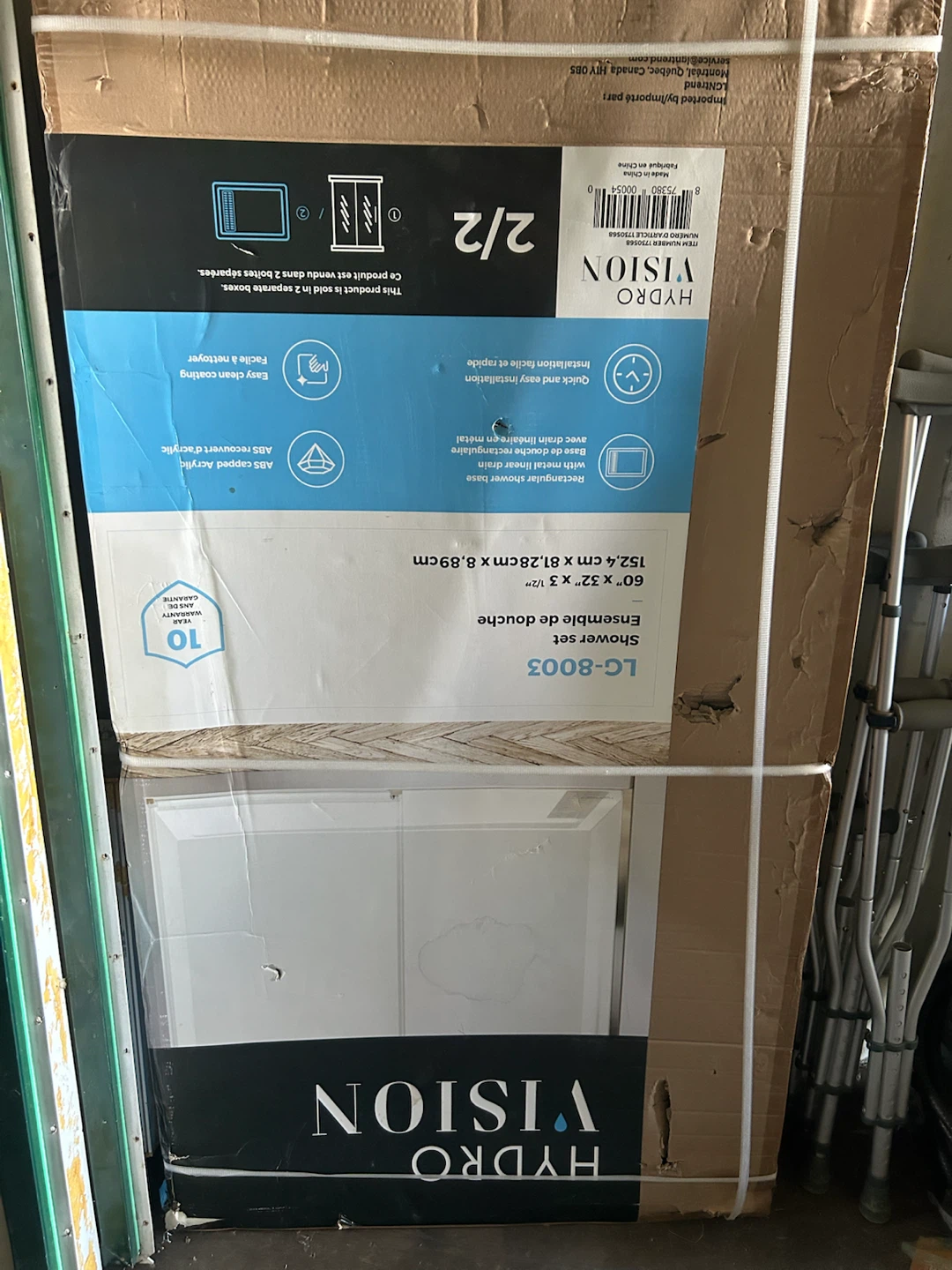 Hydro Vision Shower Set LG-8003 - photo 2