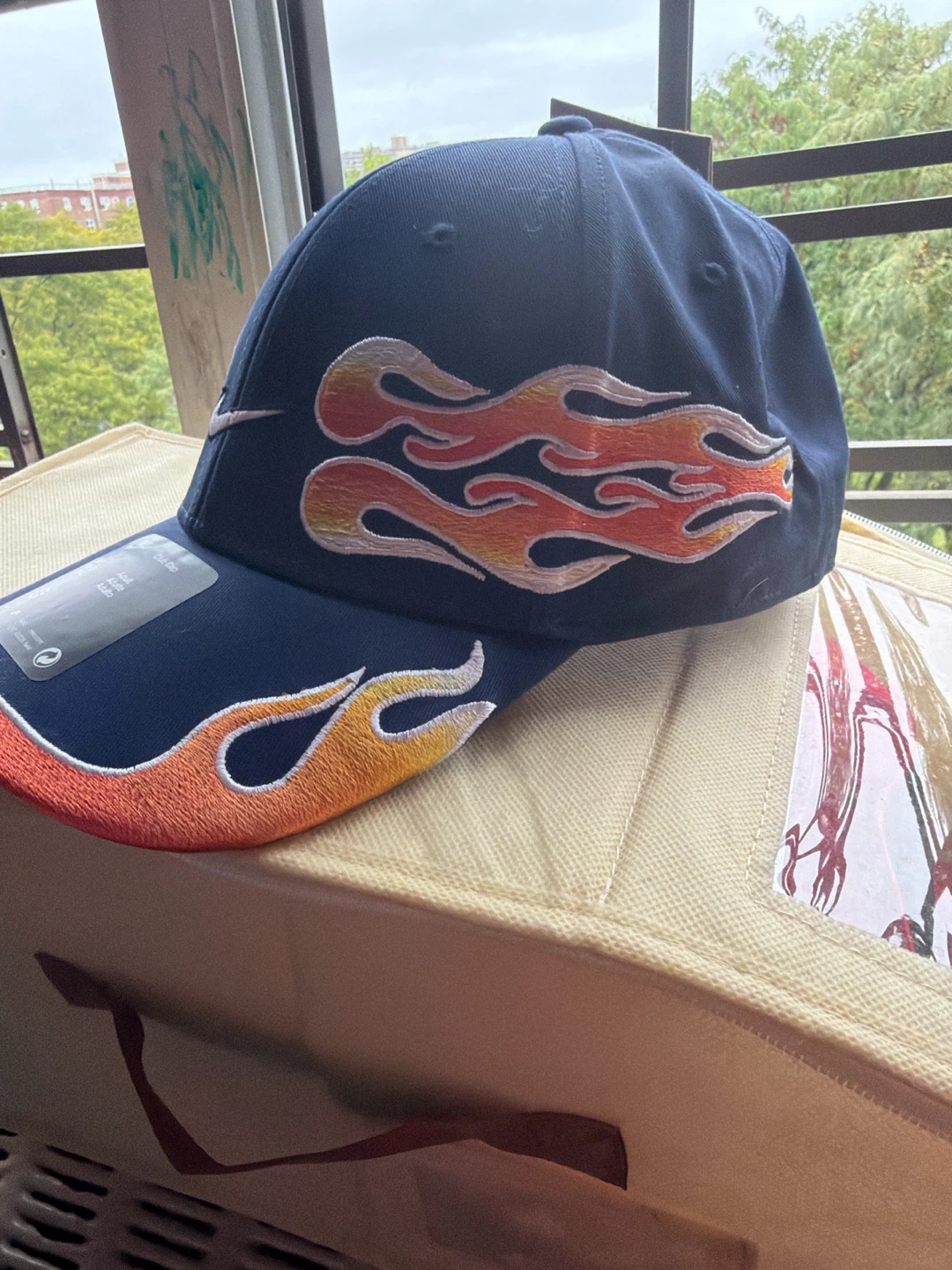 Nike Flame Club Cap Navy - photo 3