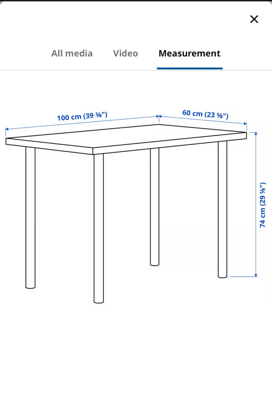 IKEA table. & IKEA RIGGA clothes rack - photo 2