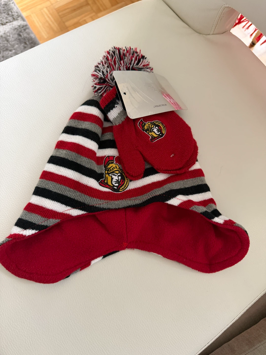 Ottawa Senators Kids Toque and Mitten Set - photo 2