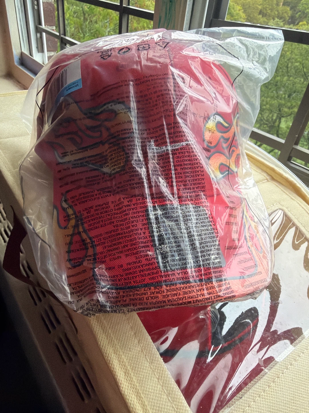 Nike Flame Print Baseball Cap