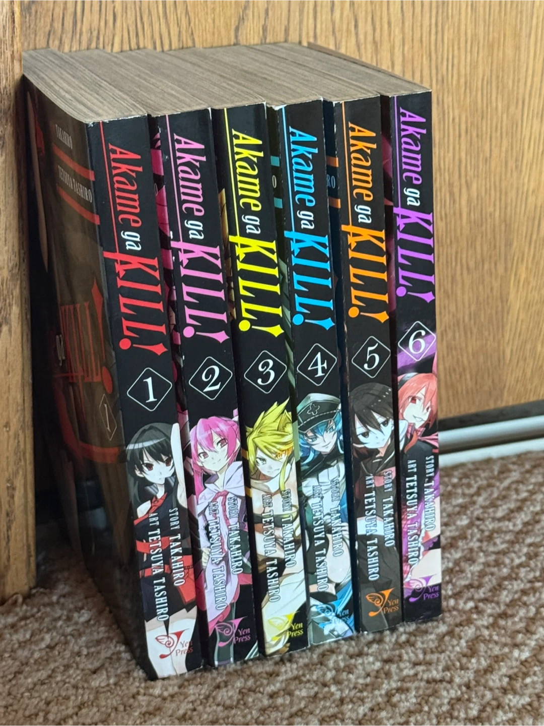 Akame ga Kill! - Vol 1-6 (brand new)