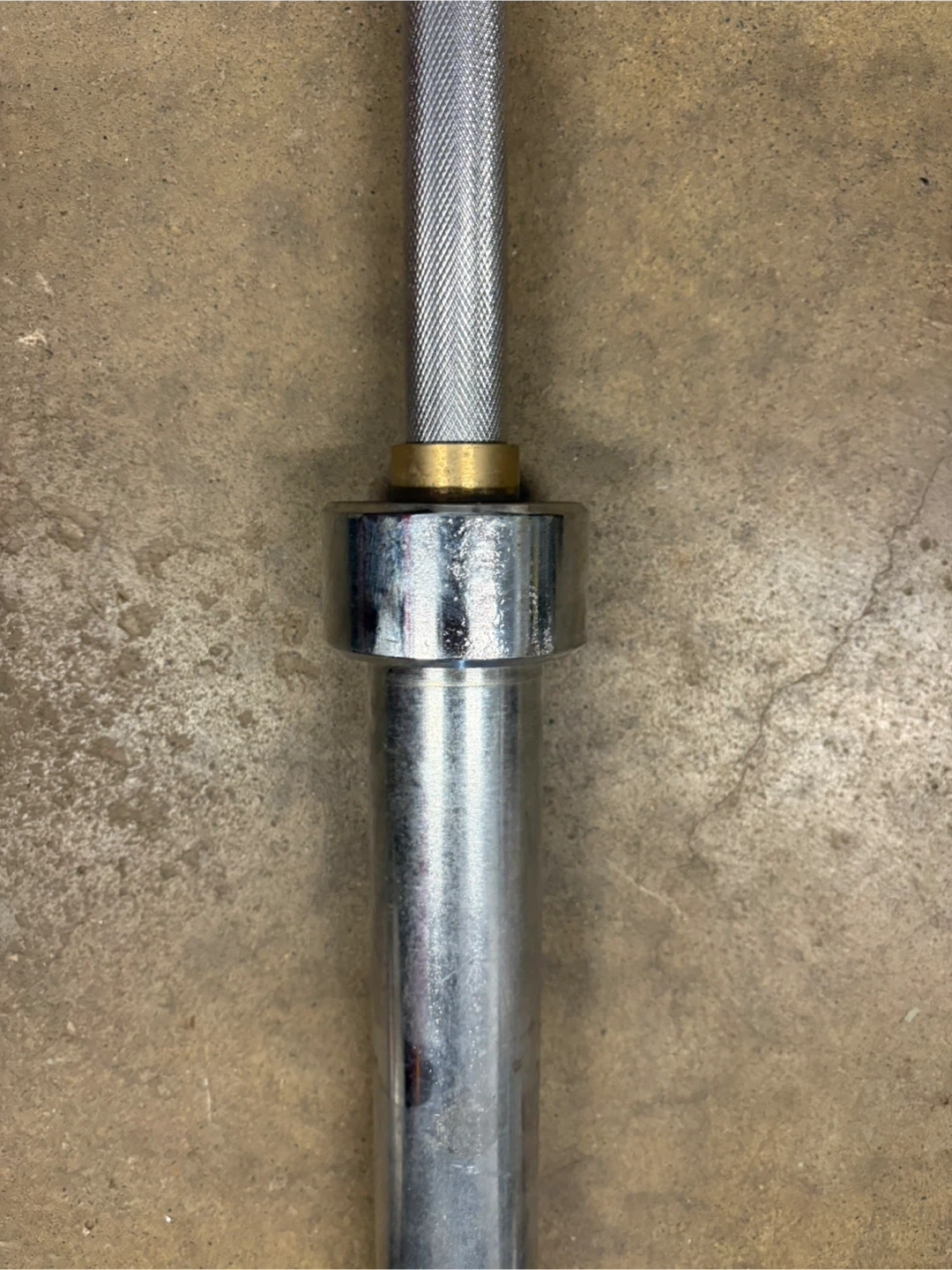 🏈Olympic Barbell with Spring Collars - photo 2