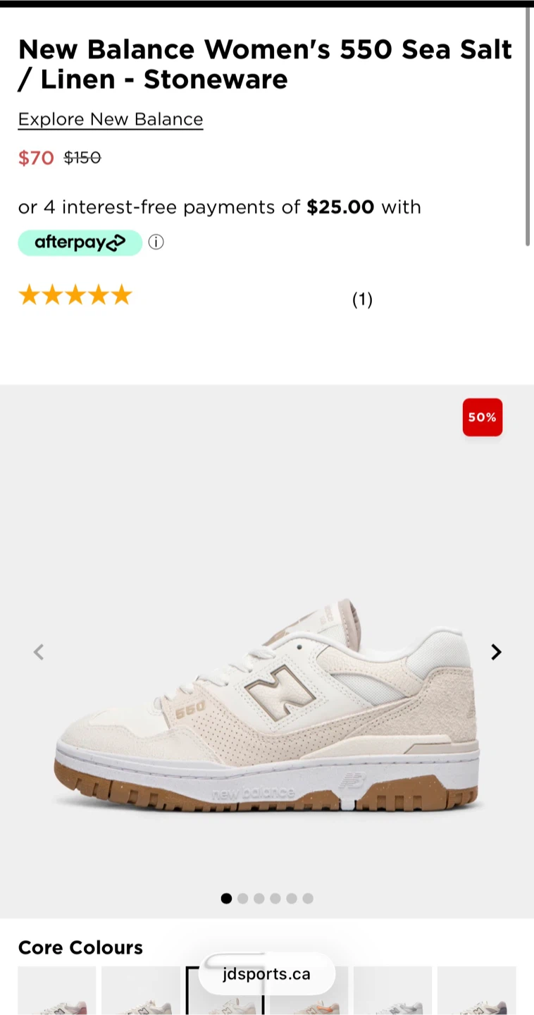 New Balance 550 Sneakers - photo 4