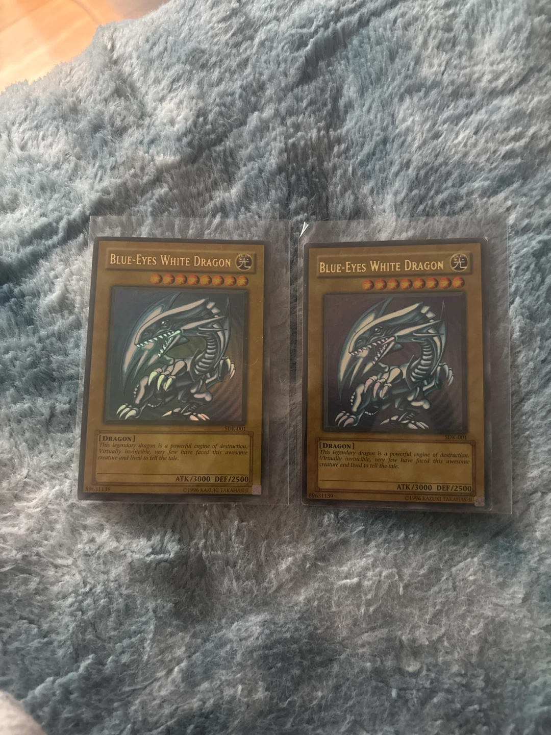 2 Blue-Eyes White Dragon Yu-Gi-Oh! Cards