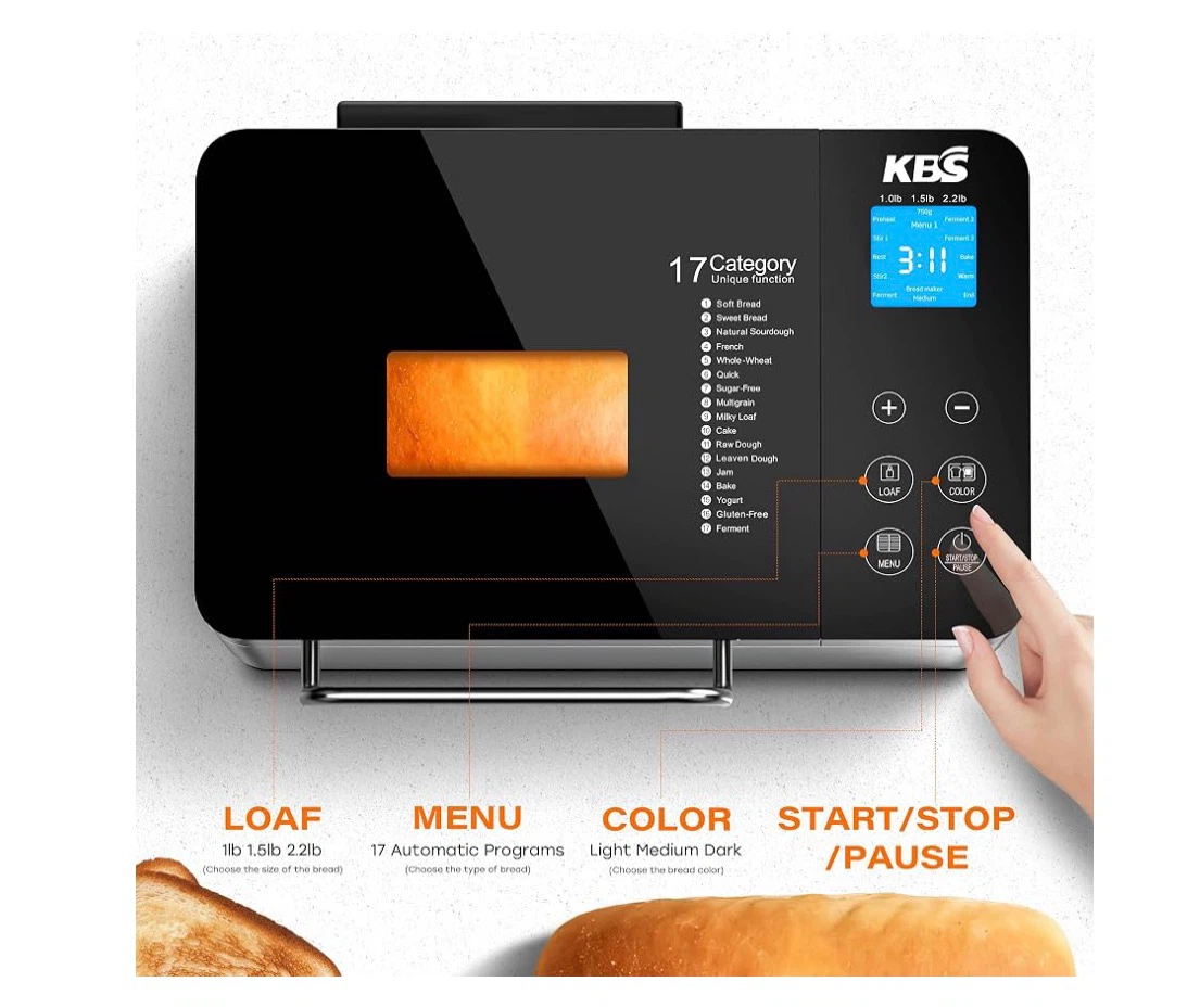 KBS Automatic Bread Maker - photo 2