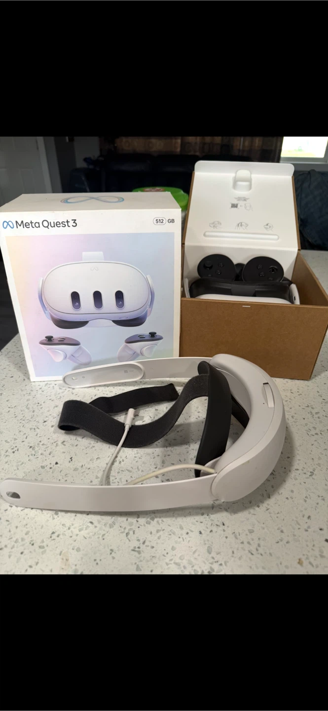 Meta Quest 3 512GB VR Headset + Elite Battery Pack